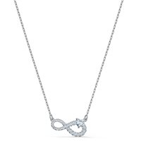 Collana Swarovski Donna Infinity in Lega metallica Cristallo 5520576 - 5520576